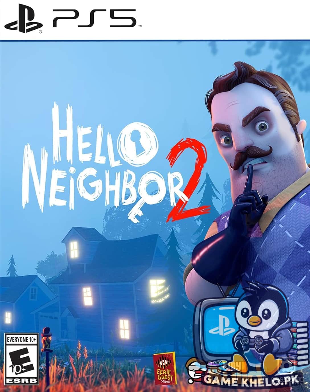 "GameKhelo pakistan verified pre-owned Hello Neighbor 2 PS5 disc"