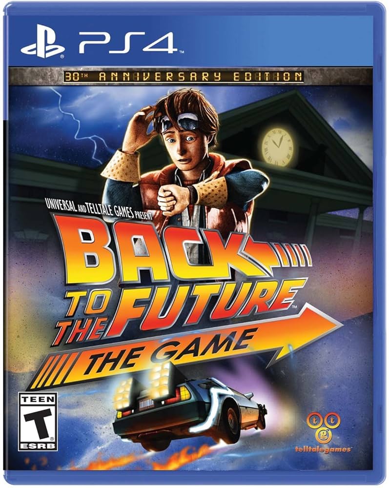 Back to the Future: The Game PS4 Complete Edition cover art