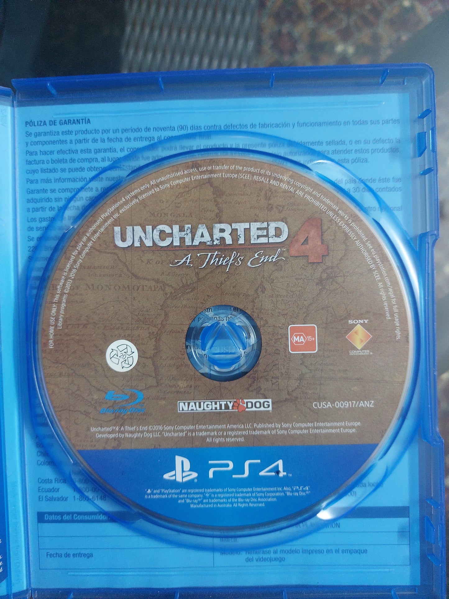 UNCHARTED 4: A Thief's End