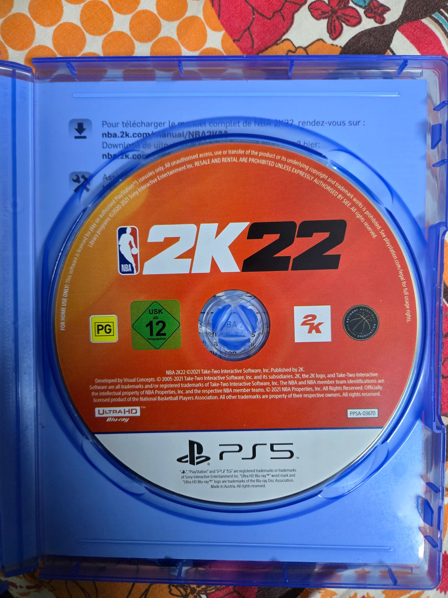 NBA 2K22 PS5