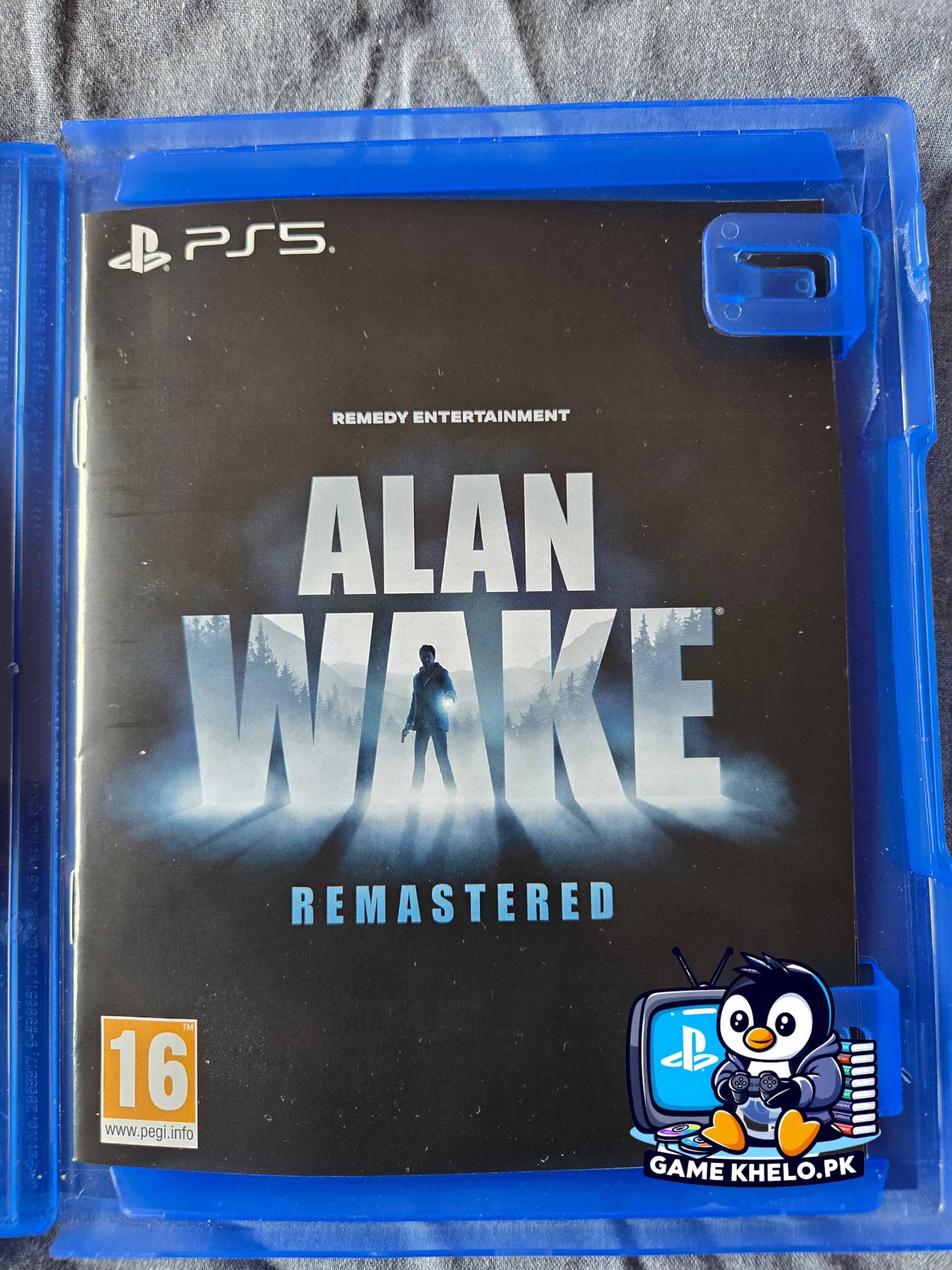 "Pre-owned Alan Wake 2 gameplay screenshot - available at GameKhelo"