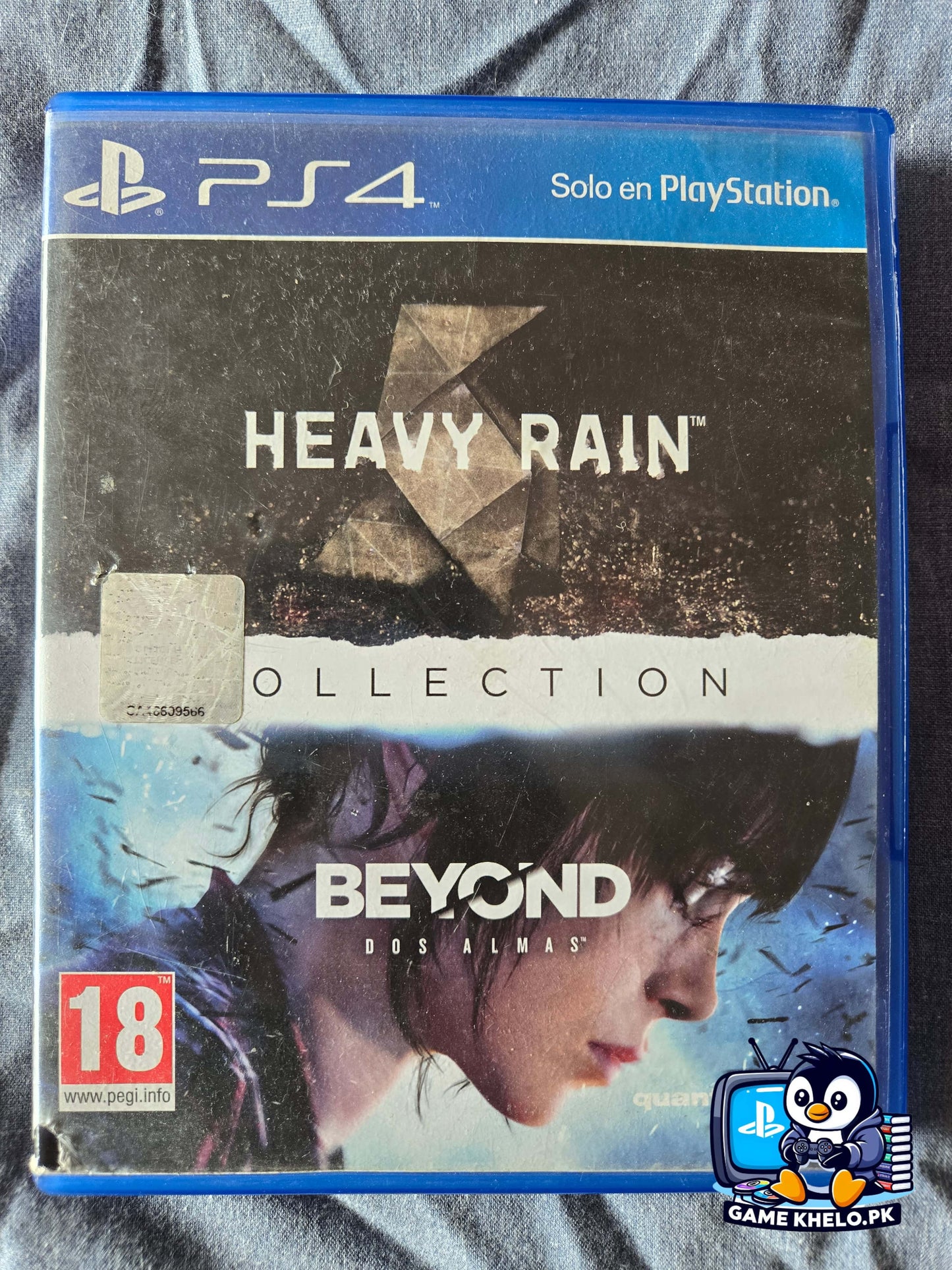 "Used Heavy Rain and Beyond Collection PS4 case - GameKhelo Islamabad"