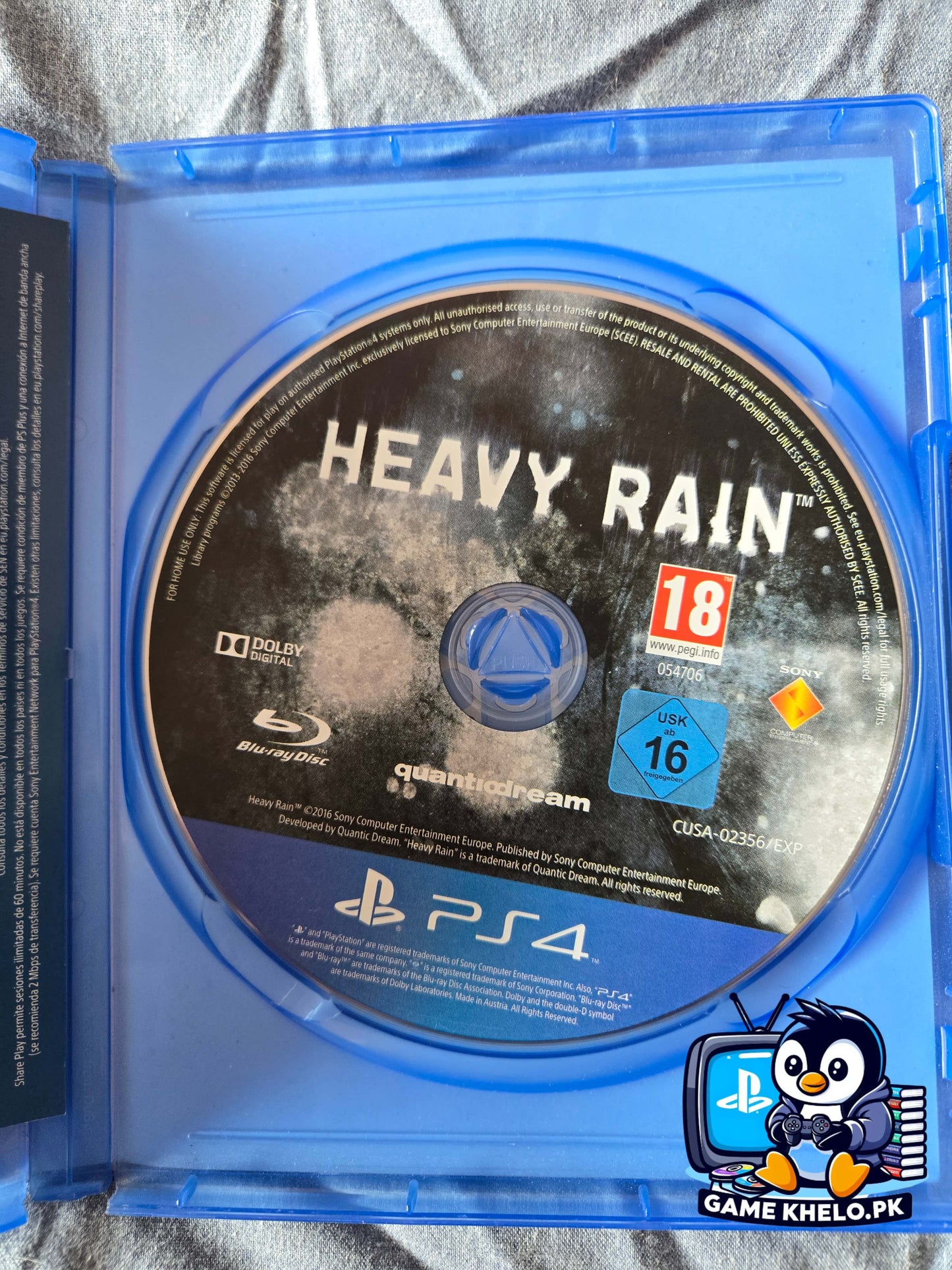 "Pre-owned Heavy Rain and Beyond Two Souls gameplay - available at GameKhelo"