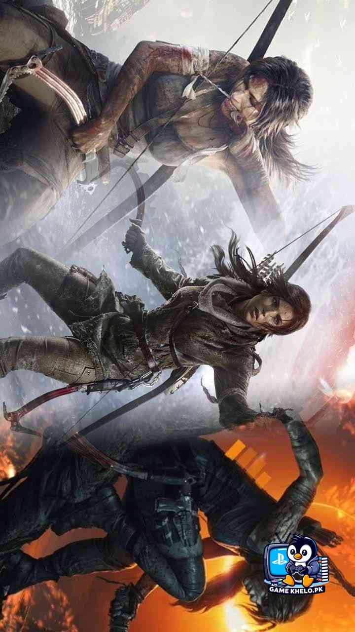 "Shadow of the Tomb Raider PS4 game disc and case - Used PlayStation game available at GameKhelo Islamabad Pakistan"6