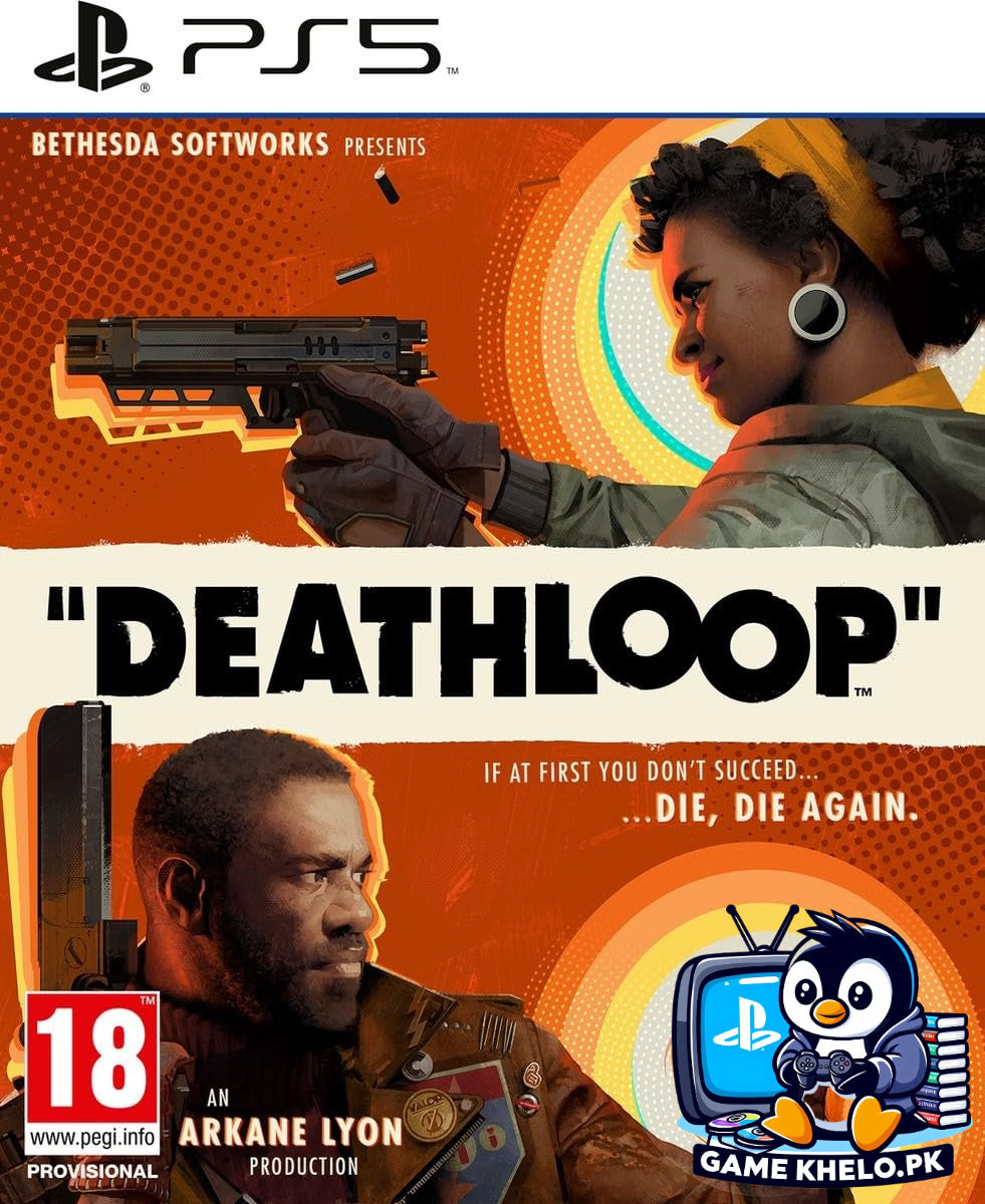 DEATHLOOP among other used PlayStation 5 and PS4 games available from GameKhelo Pakistan with 3-day warranty and home delivery