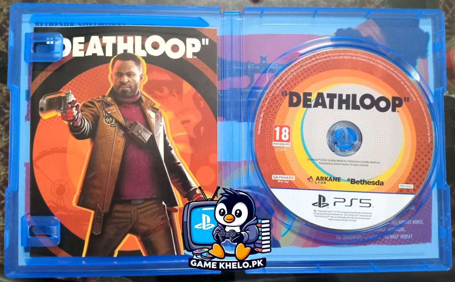 DEATHLOOP among other used PlayStation 5 and PS4 games available from GameKhelo Pakistan with 3-day warranty and home delivery 4