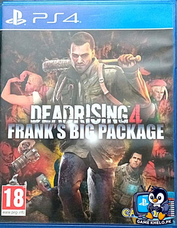 "Dead Rising 4 PS4 game disc and case - Used PlayStation game available at GameKhelo Islamabad Pakistan"3