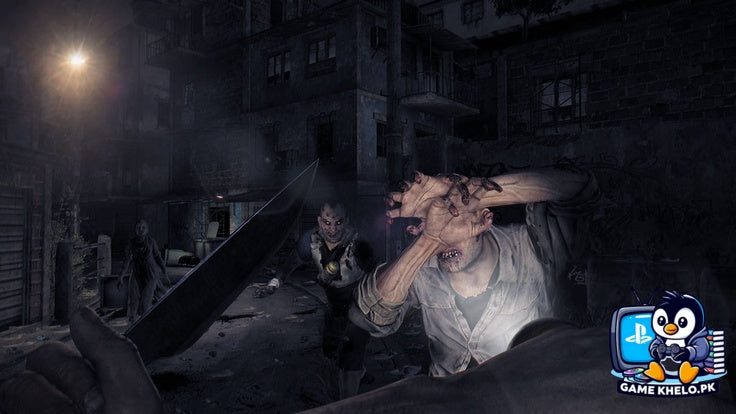Dying Light The Following PS4 game disc and case - Used PlayStation game available at GameKhelo Islamabad Pakistan"4