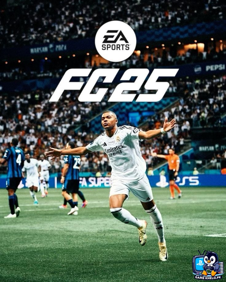 FC 25 PS5 game disc and case - Used PlayStation game available at GameKhelo Islamabad Pakistan"3