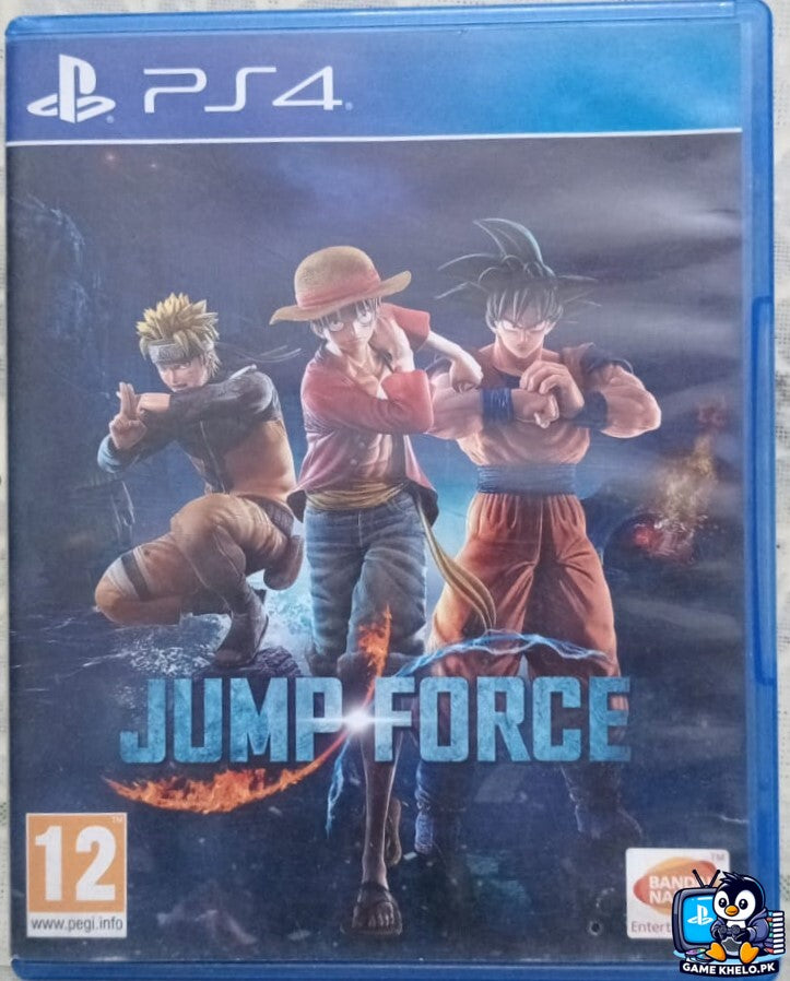 Jump Force PS4 Used PlayStation game available at GameKhelo Islamabad Pakistan"