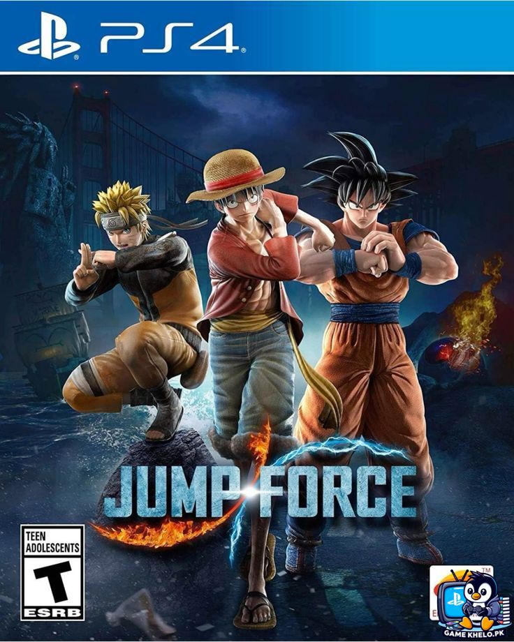 Jump Force PS4 Used PlayStation game available at GameKhelo Islamabad Pakistan"