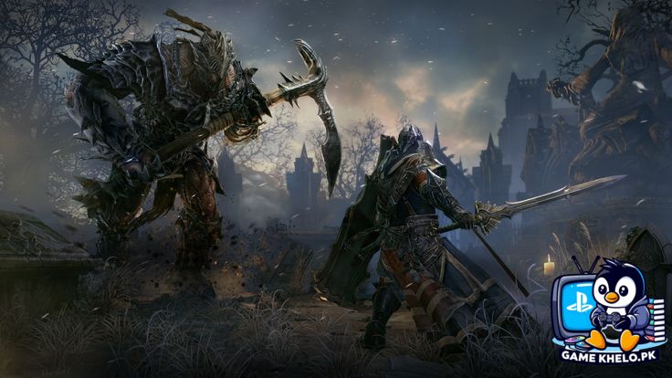 Lords Of The Fallen PS4 game disc and case - Used PlayStation game available at GameKhelo Islamabad Pakistan"5