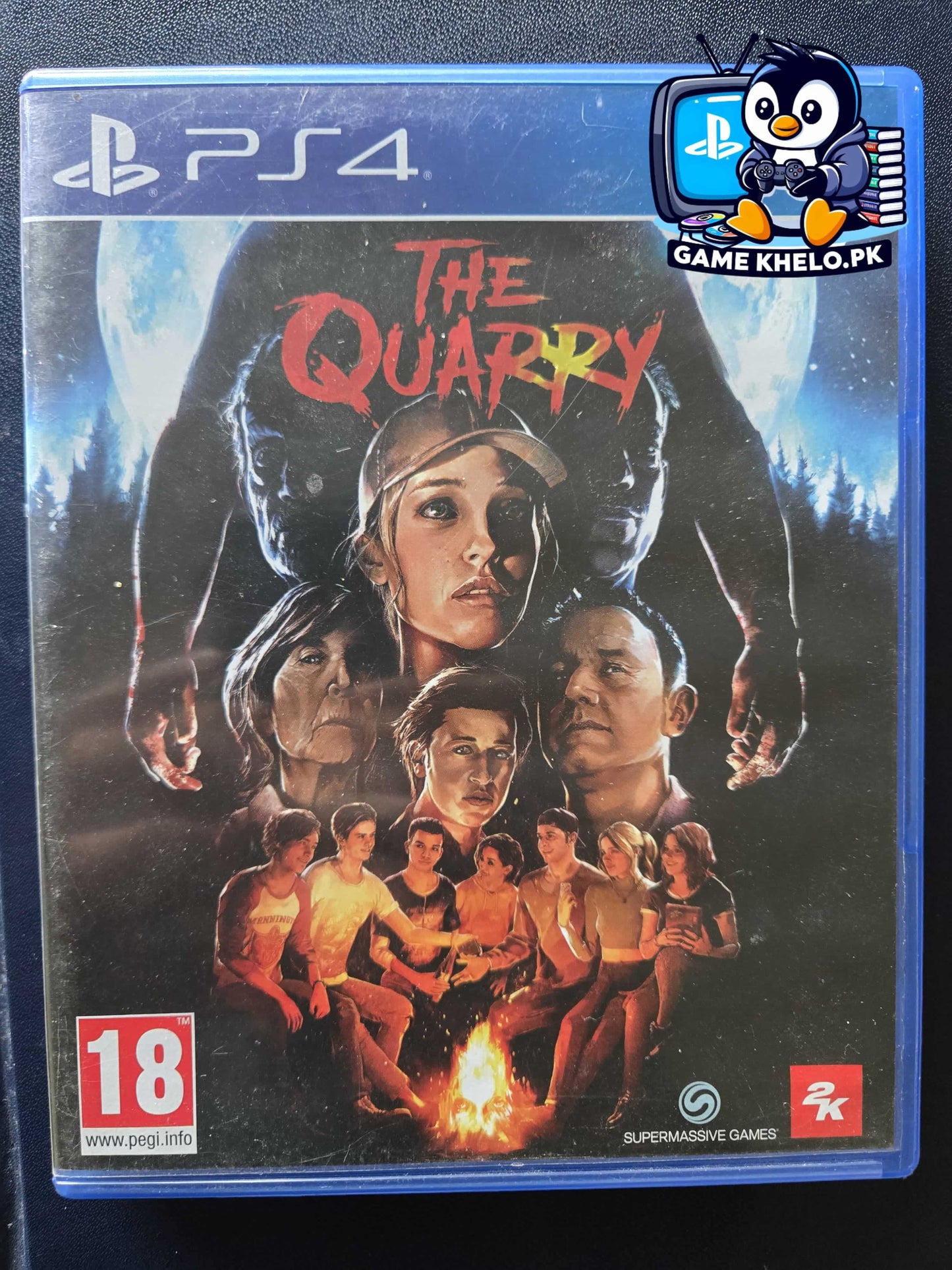 Pre-owned The Quarry PlayStation game by 2K Games available at GameKhelo Pakistan