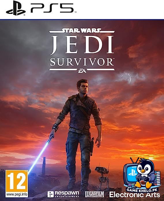 "Star Wars Jedi Survivor PS5 game disc and case - Used PlayStation game available at GameKhelo Islamabad Pakistan"
