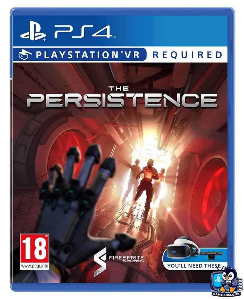"The Persistence PS4 game disc and case - Used PlayStation game available at GameKhelo Islamabad Pakistan"