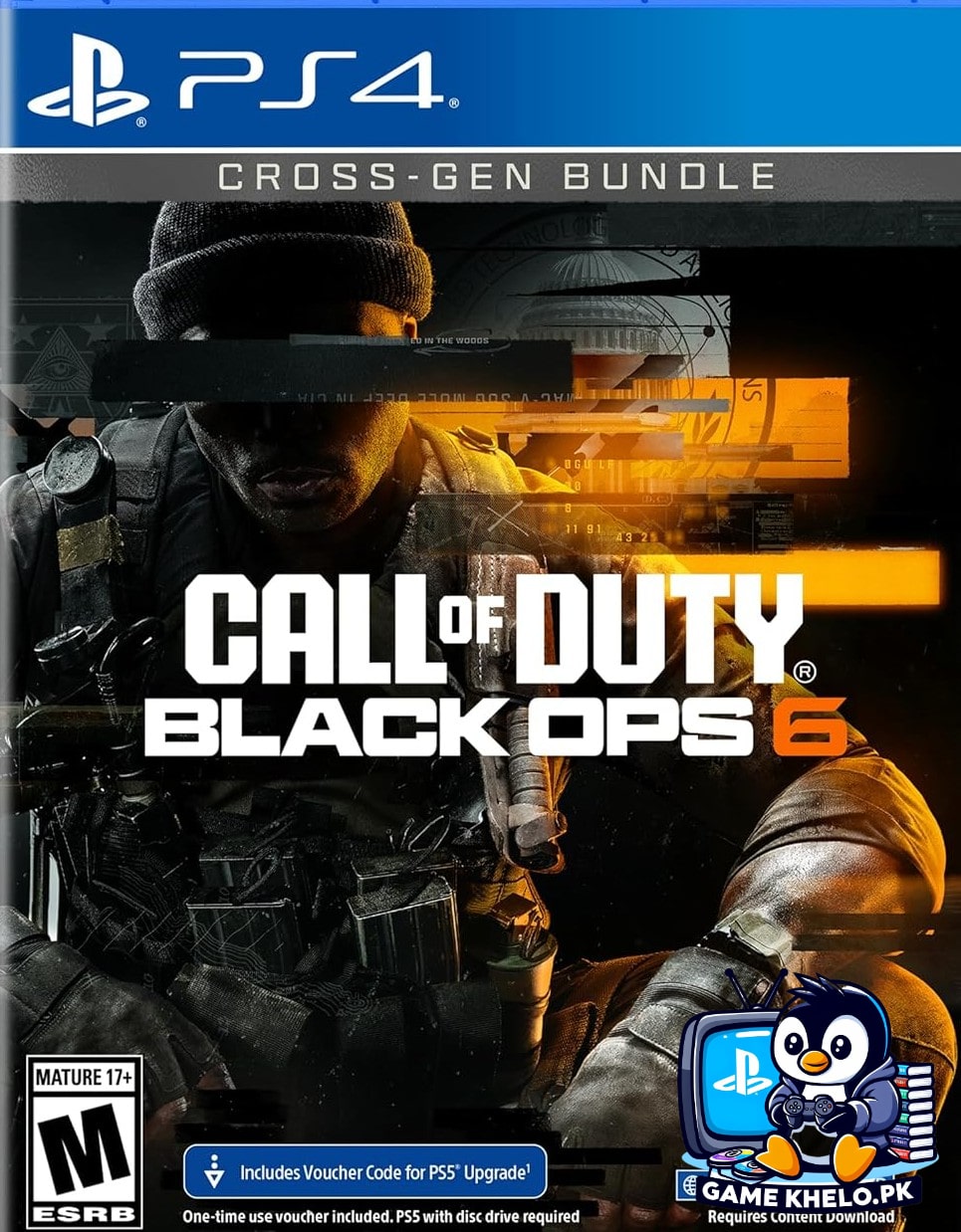 "GameKhelo Islamabad verified pre-owned Black Ops 6 PS4 disc"