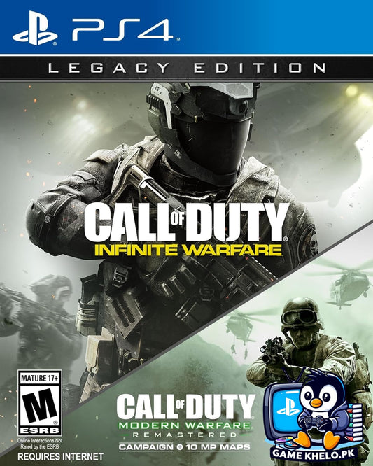 alt="Call of Duty Infinite Warfare Legacy Edition PS4 Used Game - GameKhelo Islamabad"