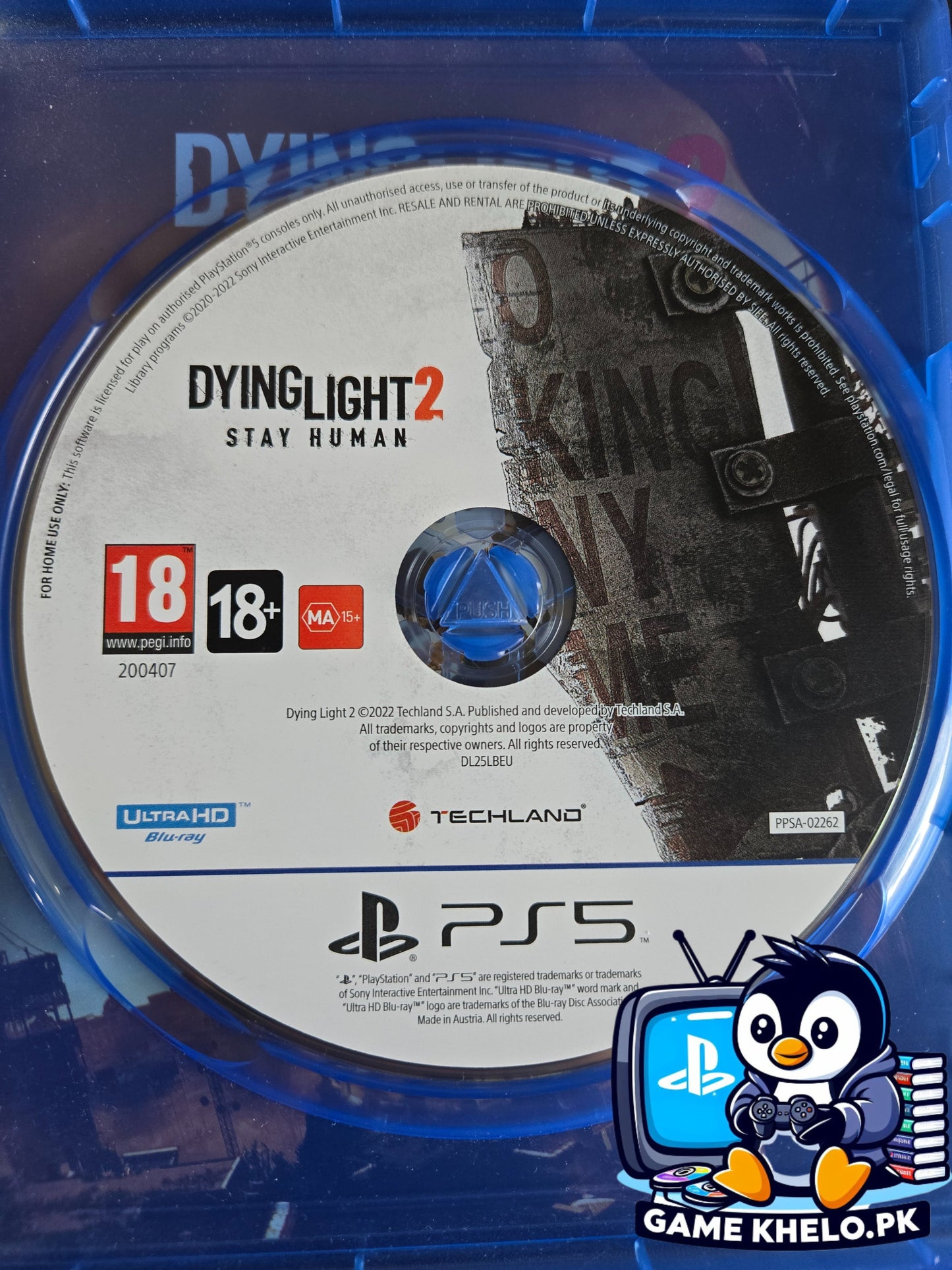 "Pre-owned Dying Light 2 gameplay screenshot - available at GameKhelo"