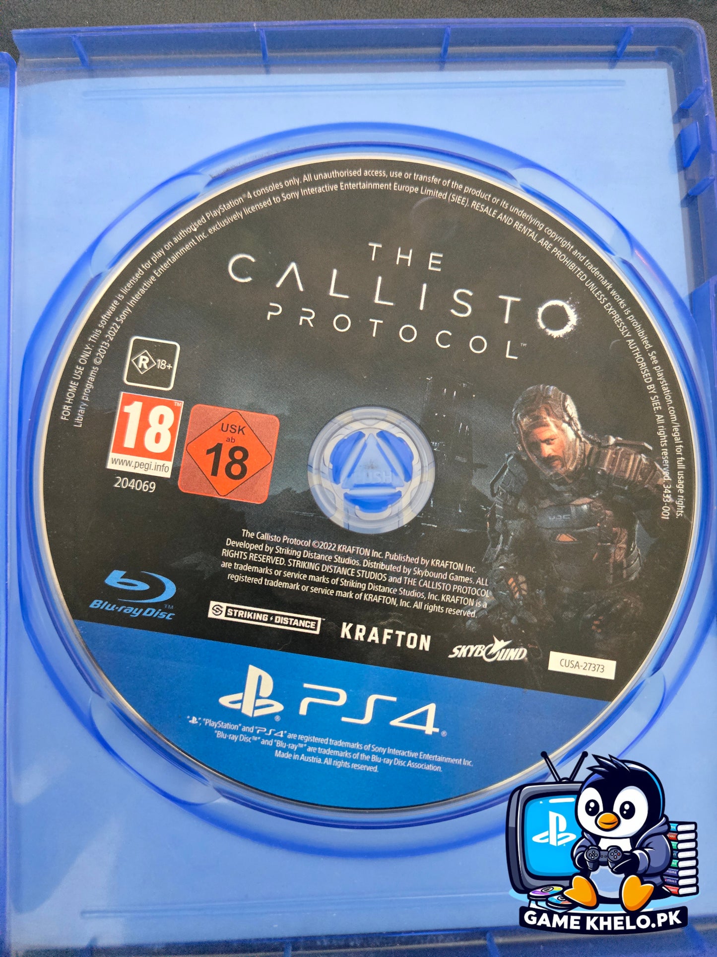 Used PS4 Callisto Protocol Disc - GameKhelo 3 Day Warranty