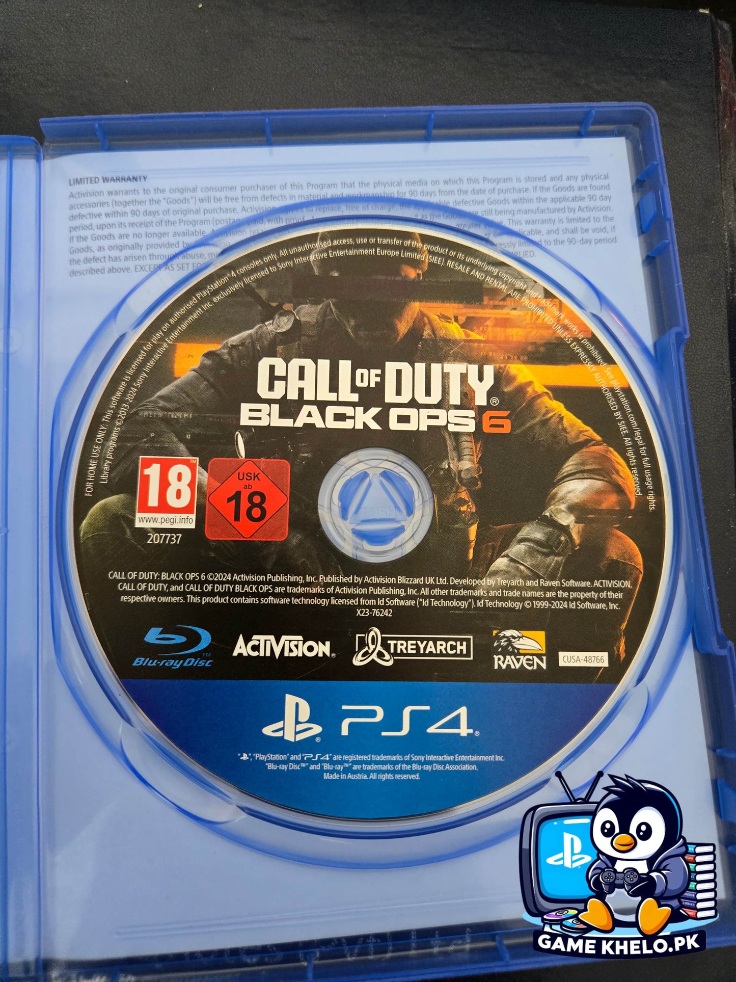 "Pre-owned COD BO6 gameplay screenshot - available at GameKhelo"