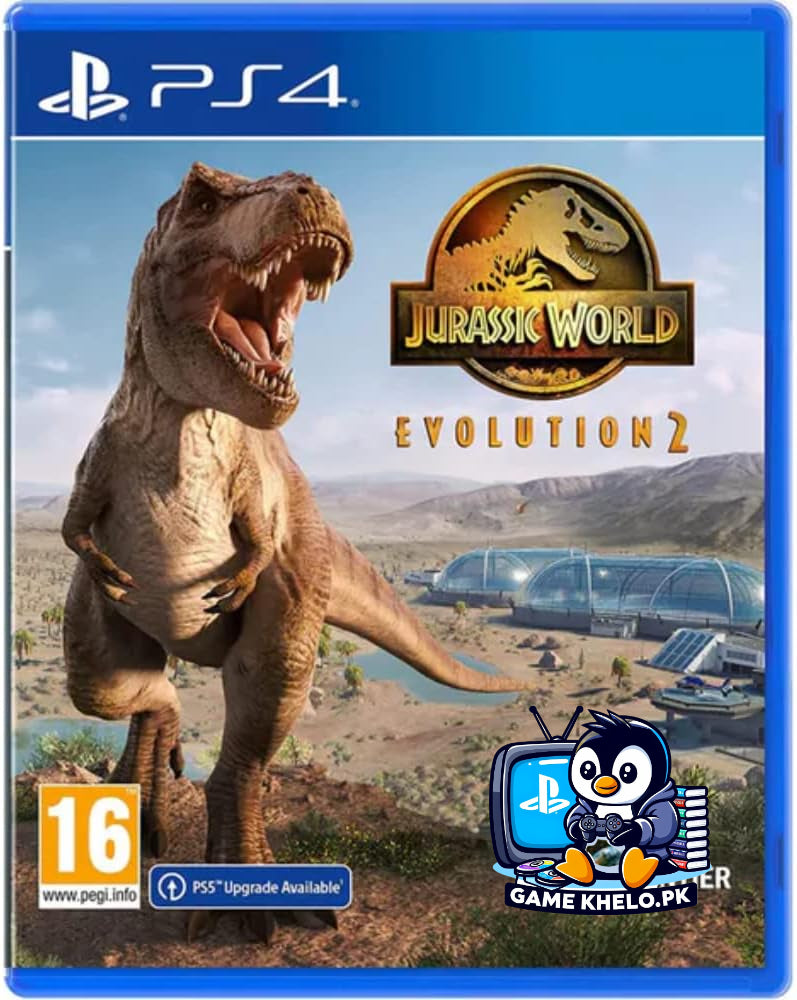Used PS4 Jurassic World Evolution 2 disc condition - tested working with warranty