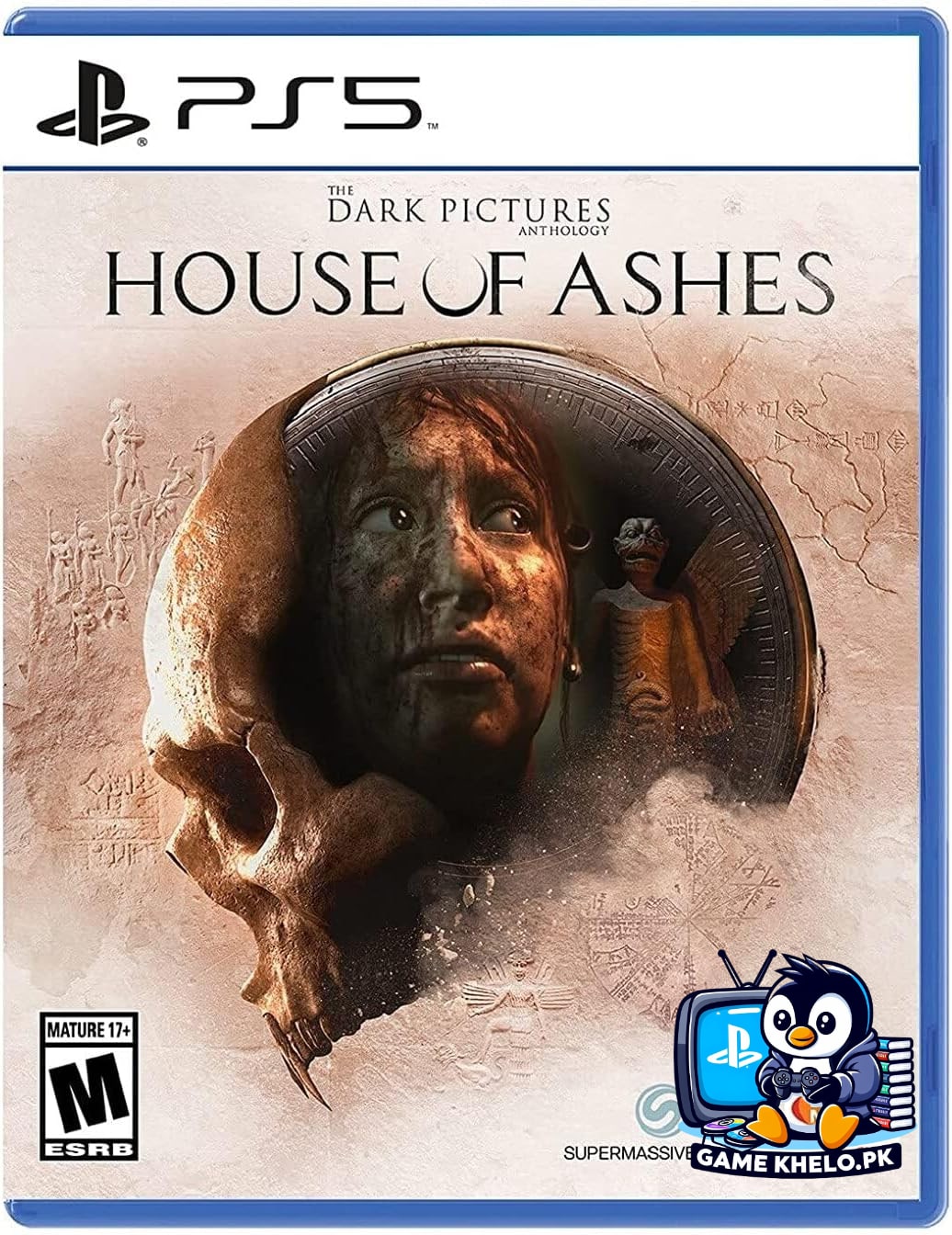 Used PS5 copy of The Dark Pictures: House of Ashes horror game available at GameKhelo Pakistan with warranty