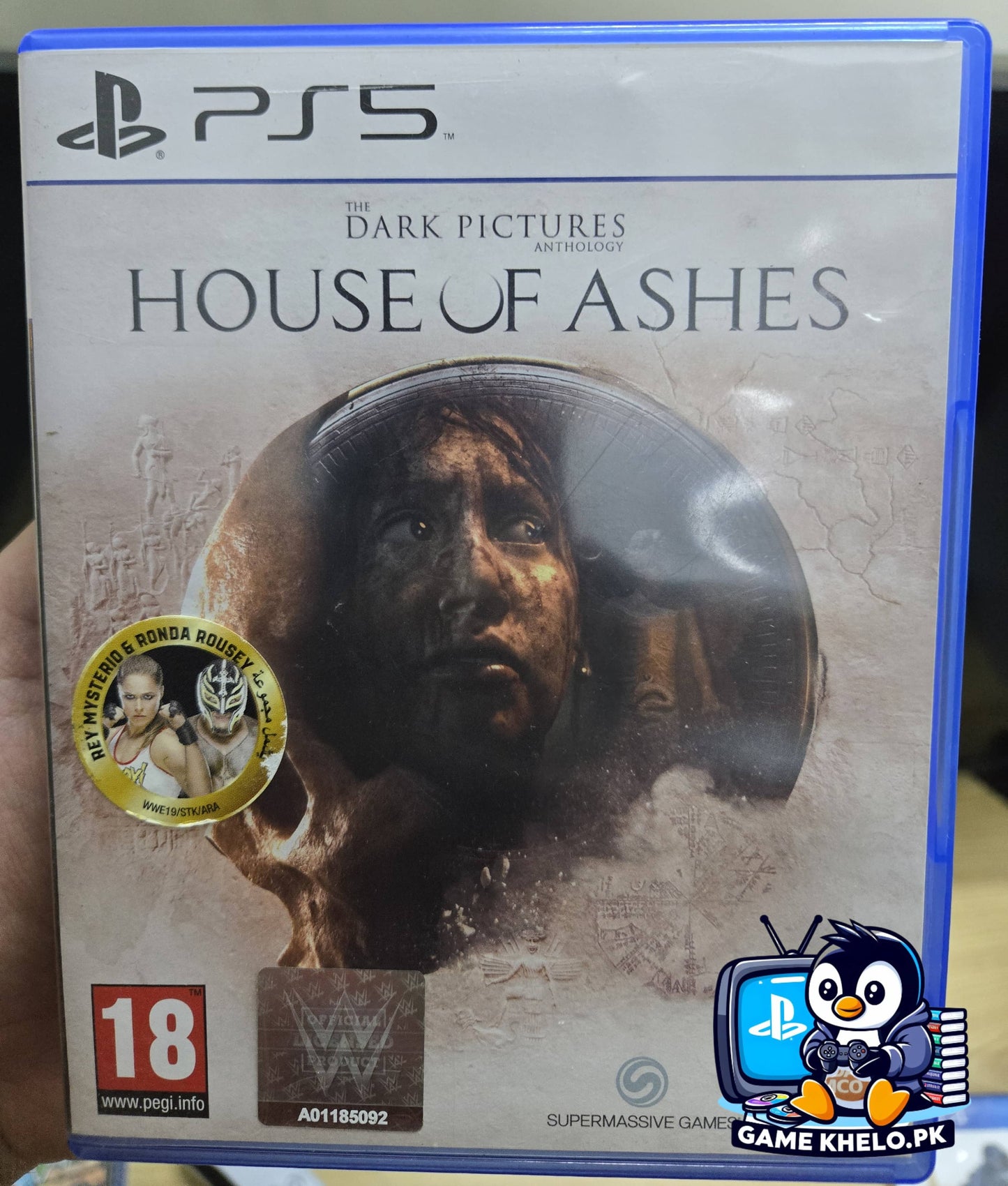 Used PS5 copy of The Dark Pictures: House of Ashes horror game available at GameKhelo Pakistan with warranty