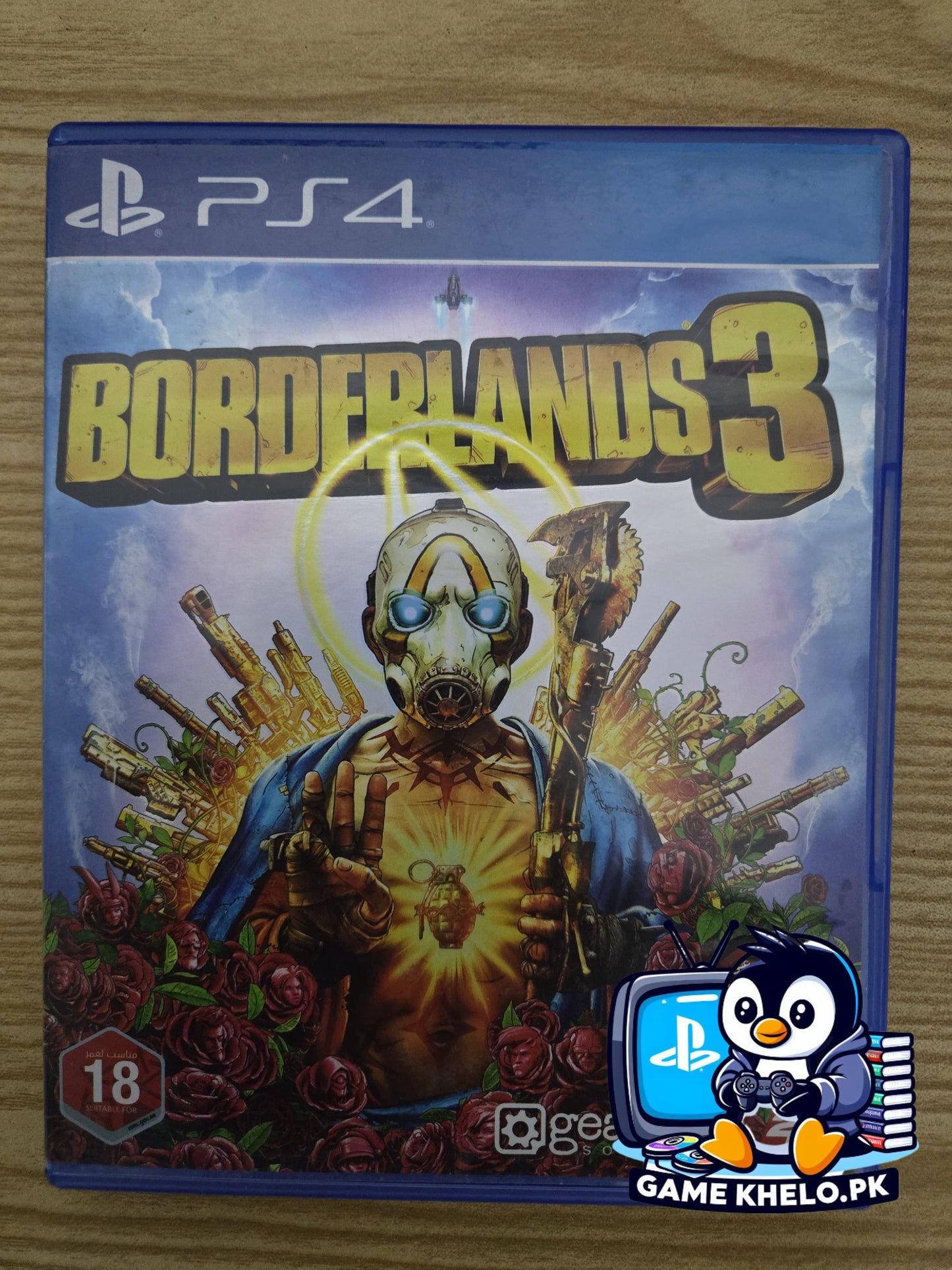 Used PlayStation 4 Borderlands 3 disc with 3-day warranty from GameKhelo