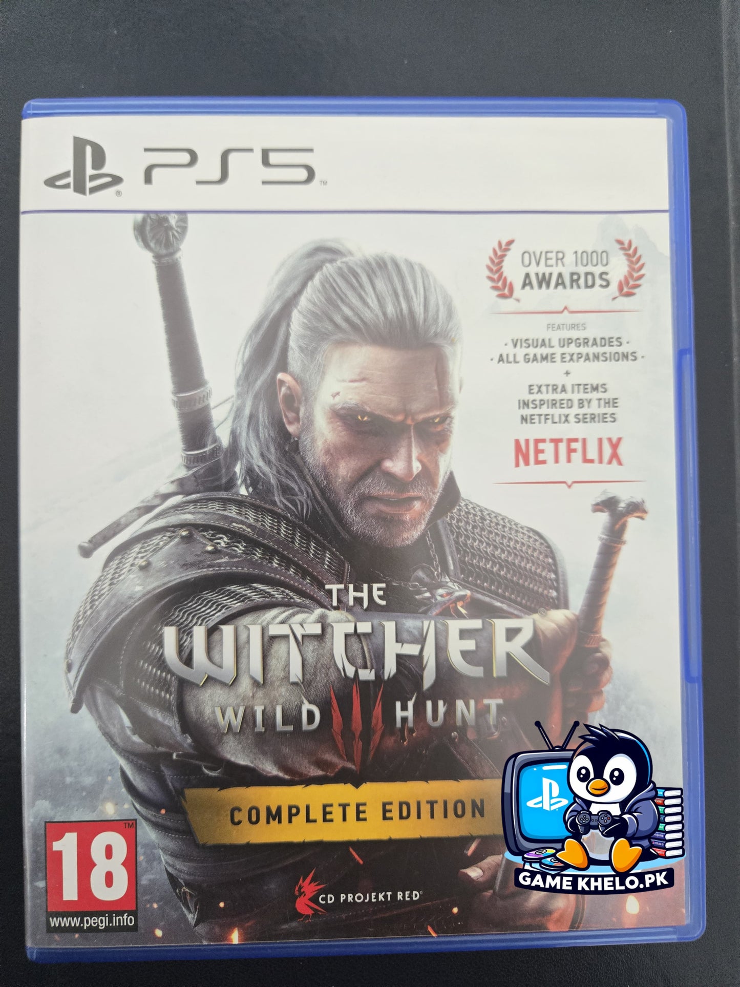 Used The Witcher 3 Wild Hunt Complete Edition for PlayStation 5 sold by GameKhelo Pakistan with 3-day warranty