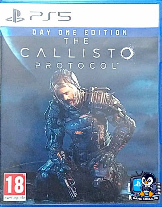"The Callisto Protocol PS5 game disc and case - Used PlayStation game available at GameKhelo Islamabad Pakistan"4