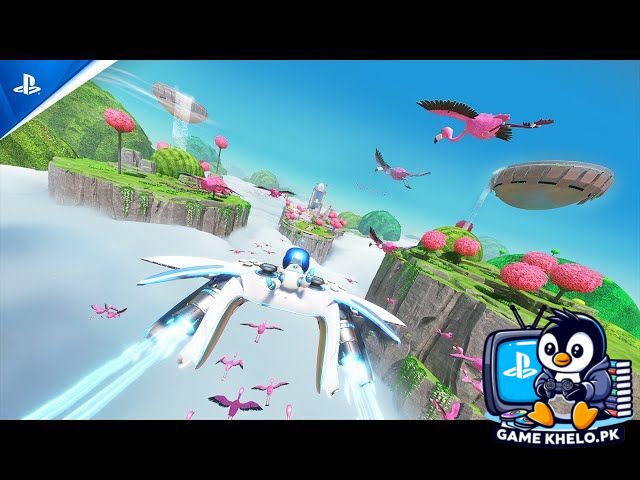 "Astro Bot PS5 game disc and case - Used PlayStation game available at GameKhelo Islamabad Pakistan"3