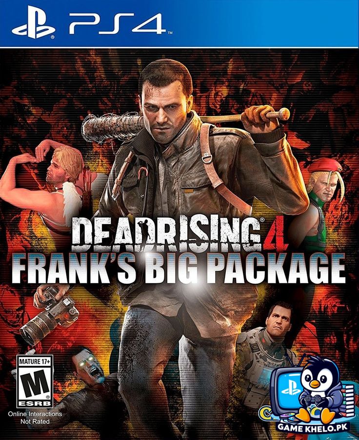 "Dead Rising 4 PS4 game disc and case - Used PlayStation game available at GameKhelo Islamabad Pakistan"