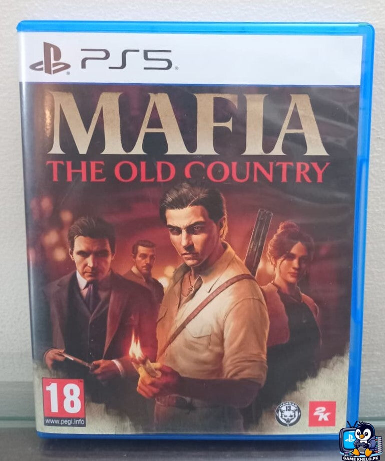 "Mafia The Old Country PS5 Used PlayStation game available at GameKhelo Islamabad Pakistan"4