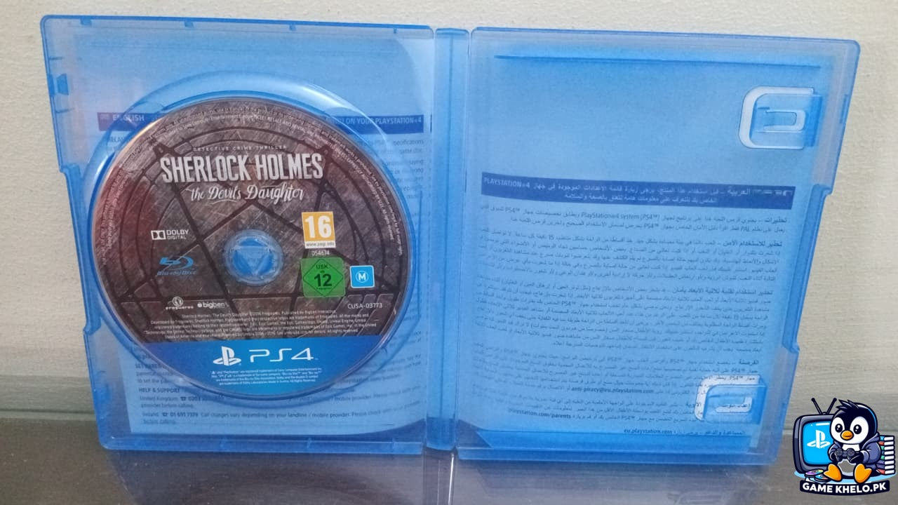"Sherlock Holmes: The Devil's Daughter PS4 Used PlayStation game available at GameKhelo Islamabad Pakistan"