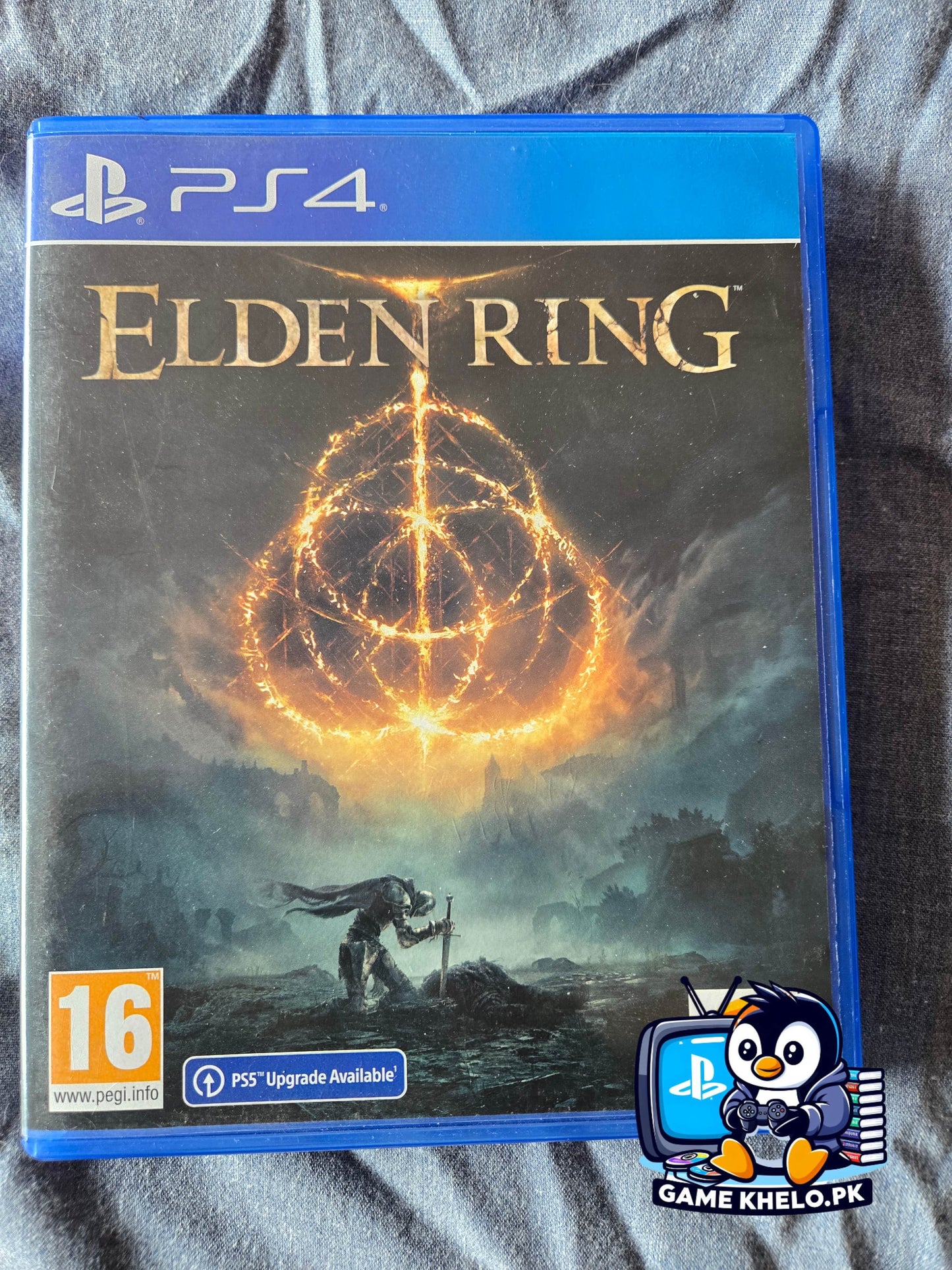 "Used Elden Ring PS4 case front and back - GameKhelo Islamabad"
