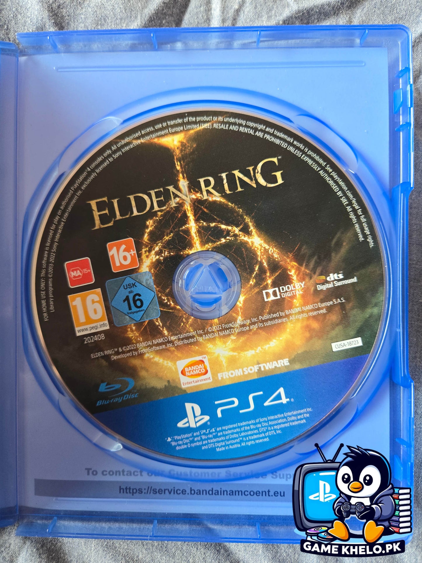 "Pre-owned Elden Ring gameplay screenshot - available at GameKhelo"

