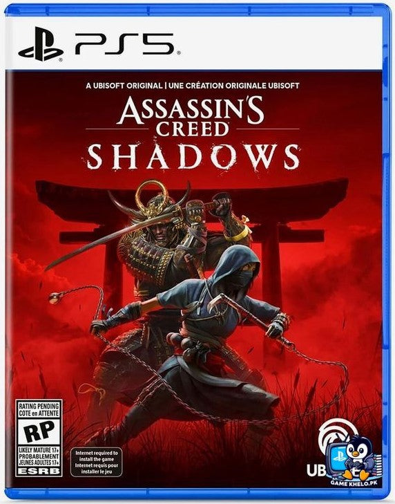 "Assassin's Creed Shadows PS5 Used PlayStation game available at GameKhelo Islamabad Pakistan"