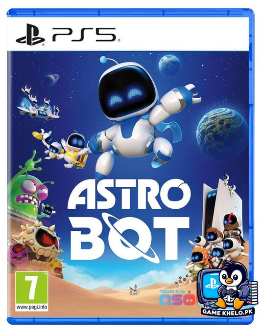 "Astro Bot PS5 game disc and case - Used PlayStation game available at GameKhelo Islamabad Pakistan"