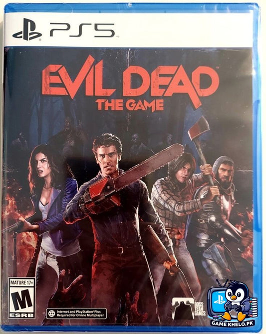 Evil Dead PS5 game disc and case - Used PlayStation game available at GameKhelo Islamabad Pakistan"