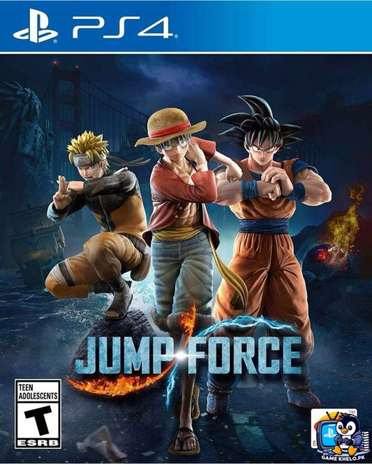 Jump Force PS4 Used PlayStation game available at GameKhelo Islamabad Pakistan"