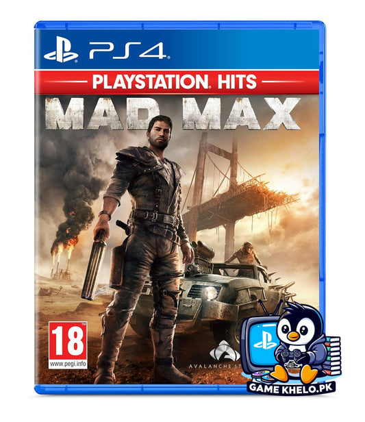 Mad Max PlayStation 4 game disc - used PS4 game in excellent condition with 3 day warranty from GameKhelo Pakistan