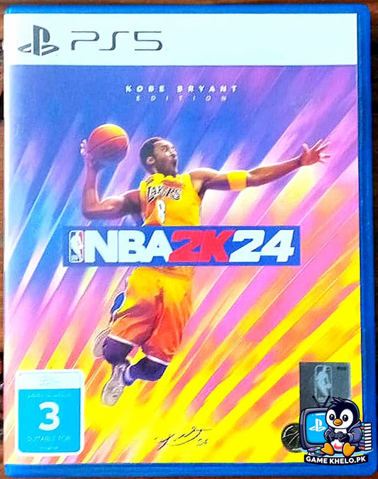 "NBA 2K24 PS5 game disc and case - Used PlayStation game available at GameKhelo Islamabad Pakistan"4