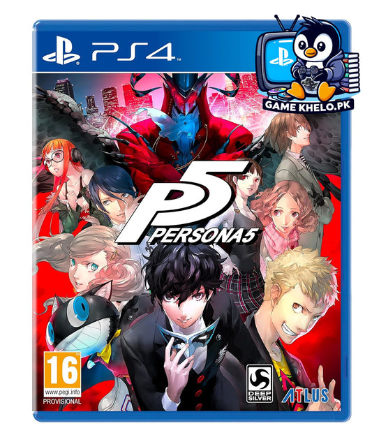 Persona 5 PlayStation 4 physical game case - Used PS4 game with 3 day warranty from GameKhelo Pakistan