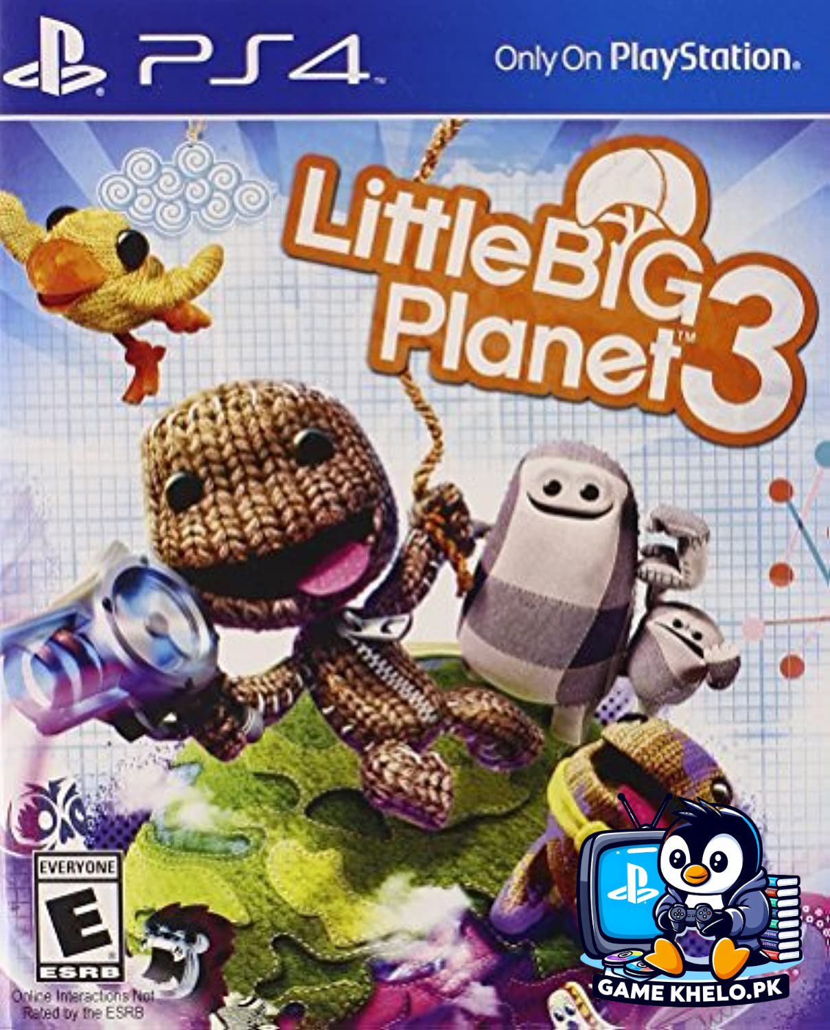 "Pre-owned Little Big Planet 3 PS4 game with 3-day warranty from GameKhelo"
RetryClaude can make mistakes. Please double-check responses.