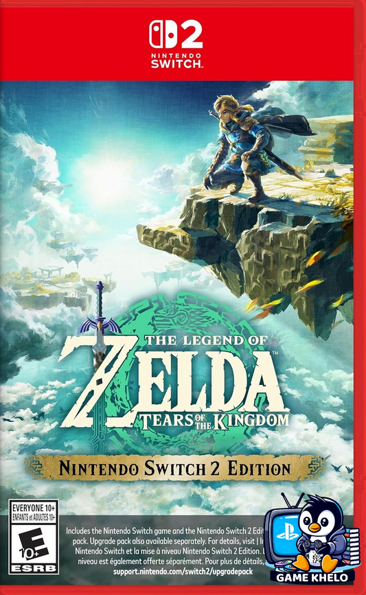 Brand new sealed Zelda Tears of the Kingdom Nintendo Switch 2 Edition game on GameKhelo Pakistan