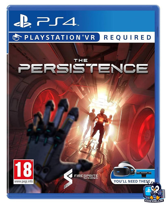 "The Persistence PS4 game disc and case - Used PlayStation game available at GameKhelo Islamabad Pakistan"