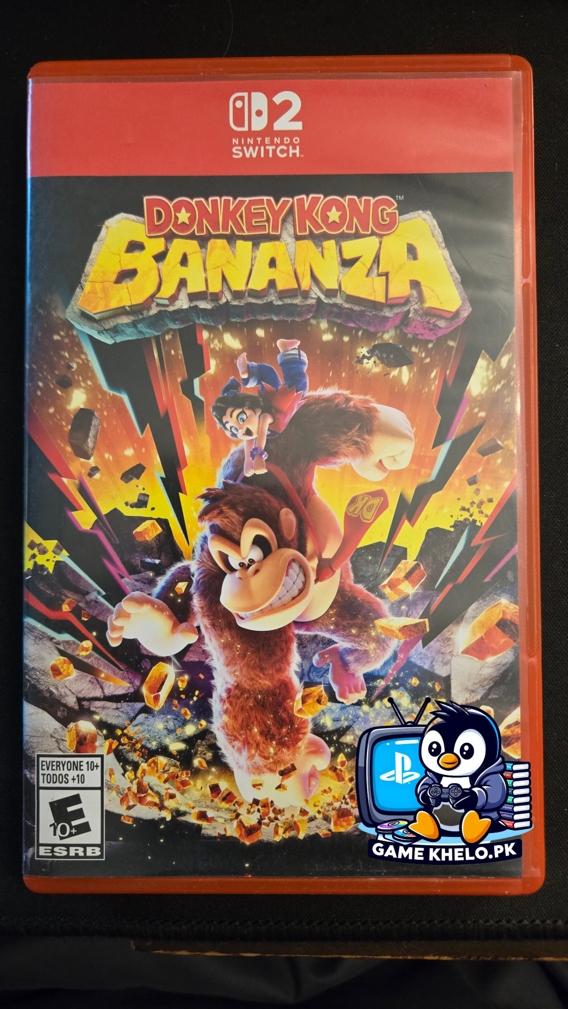 Pre-owned Donkey Kong Bananza Nintendo Switch 2 game ca2se on GameKhelo Pakistan