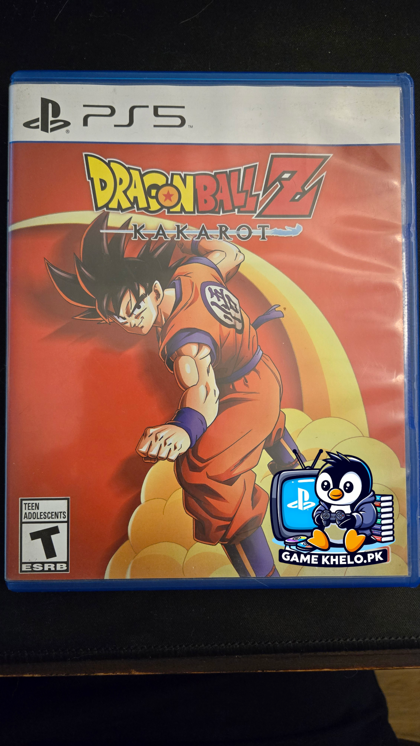 Pre-owned Dragon Ball Z Kakarot PS5 game case on GameKhelo Pakistan 3