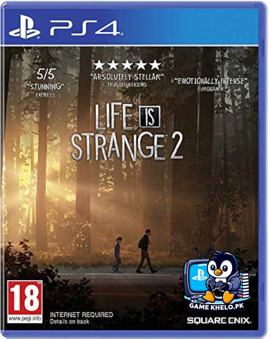 Used Life is Strange 2 Complete Edition PS4 game case in excellent condition from GameKhelo Pakistan