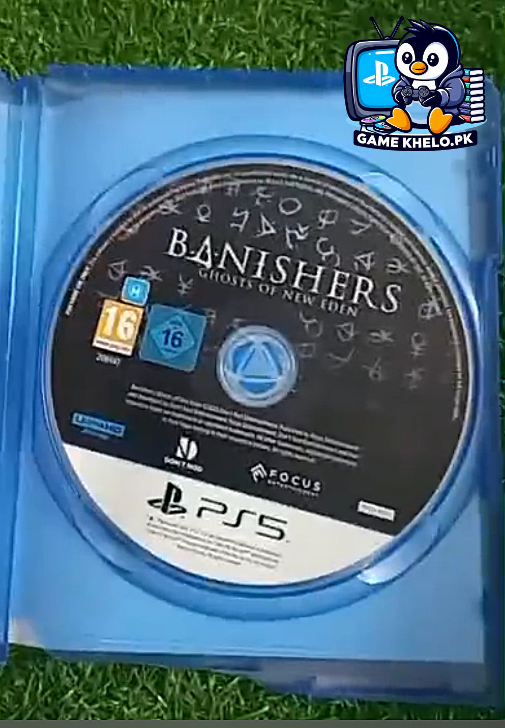 Used PS5 copy of Banishers: Ghosts of New Eden in excellent condition with original case - tested and guaranteed by GameKhelo Pakistan